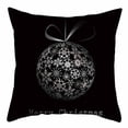 thumbnail image 2 of Xihbxyly Artículos en oferta Fundamental almohada navideña con diseño de melocotón, funda de cojín para decoración del hogar y el sofá, 2 of 3