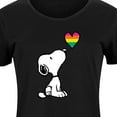 thumbnail image 3 of Peanuts - Snoopy Rainbow Heart - Women's Any Way Dress, 3 of 7