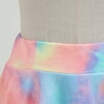 thumbnail image 6 of Summer Skirts for Women Trendy Tie Dye High Waisted Casual Flare Pleated A Line Mini Skater Skirts, 6 of 6