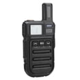 thumbnail image 3 of Mini walkie talkie portátil de 3 W con sintonización manual CT/DC Vibración Radio bidireccional (EE. UU. 100‑240 V) FRS, 3 of 13