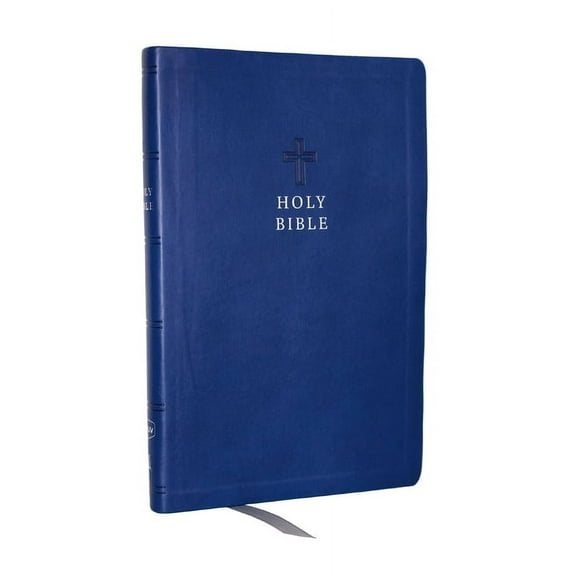 KJV Holy Bible: Value Ultra Thinline, Blue Leathersoft, Red Letter, Comfort Print: King James Version, (Hardcover)