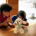 thumbnail image 5 of YUNAFFT Plush Poodle Dog Puppy Stuffed Animals Toys Dolls Kids Gifts 9 Inches, 5 of 6