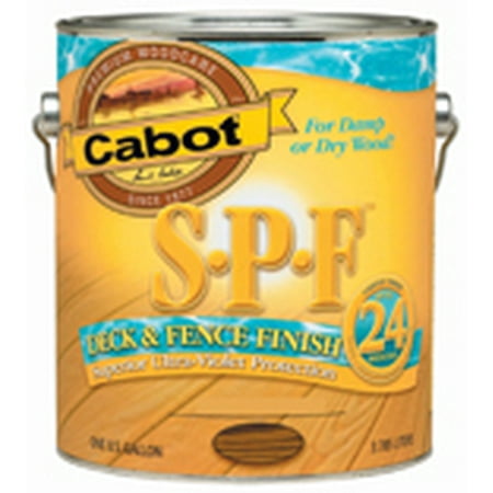 Valspar Brand 1 Gallon Natural Finish SPF Deck & Fence Finish 140-3600 GL - Pack of 4