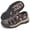 Coffee/Beige, variant on Men’s Closed Toe Sport Sandals, Lightweight Outdoor Hiking Beach Shoes