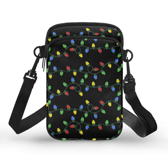 HELLHERO Lanterns Women Shoulder Bag Double Deck Adult for Travel, Outdoor and Daily Use 4.33"x1.97"x7.09"