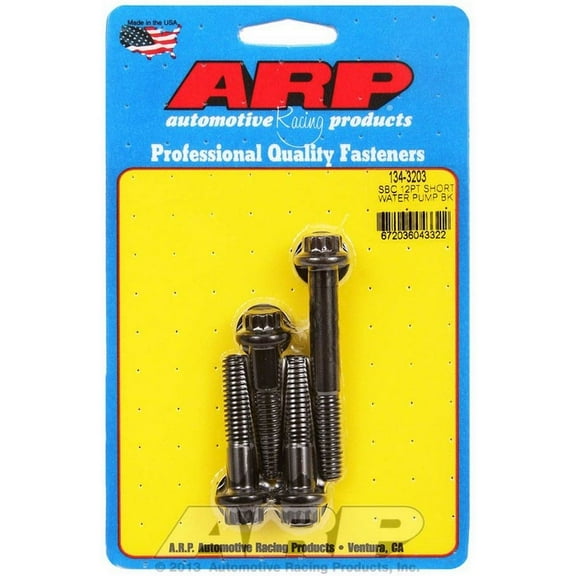 Arp SBC 12pt Short W/P Bolt Kit