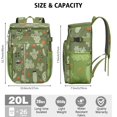 thumbnail image 3 of Cooler Backpack 26 Cans Portable Backpack Coolers Insulated Leak Proof,Camping Cooler Backpack for Travel,Beach,Camping,Picnic,Lunch Backpack for Office Workers Family Travelers, 3 of 6