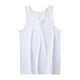 thumbnail image 4 of pstuiky Camisetas sin mangas para hombre, Camiseta sin mangas de cuello redondo, manga corta, lisa y cómoda para hombre Camisas para hombres m, 4 of 6