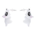thumbnail image 1 of 1 par de pendientes de mordedura de animales de dibujos animados 3D de aleación de Zinc, moda Simple para morderse la oreja Estilo 2 Yuyangstore Pendientes de tachuelas, 1 of 8