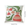 thumbnail image 3 of Hogar y cocina, Electrodomésticos, Ropa de cama, Almohadas, Fundas de almohada Funda de almohada para sofá Pandas Cojín para sofá de sala de estar Decoración del hogar Funda de almohada de poliéster, 3 of 6