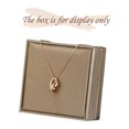 thumbnail image 3 of Collier pour Dames Mode Design Spécial Diamant Brillant Acier Titane Collier de Clavicule Collier Croix pour Femmes, 3 of 5