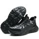 thumbnail image 4 of Toe Shoes Steel Anti Smash Sneakers Anti Stab for Men Women (43) Negro, 4 of 9