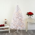 thumbnail image 7 of HomeStock 6Ft. Pre-lit Snowy White Christmas Tree with 680 Bendable Branches and 250 Clear LED Lights, 7 of 7