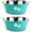 Green, variant on 2 Pcs Stainless Steel Dog Bowls, Nonslip Rubber Bottom Insulated Dog Bowls for Medium Small Breed Dogs, Blue