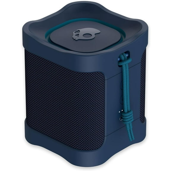 Skullcandy Terrain Mini Wireless Speaker, IPX7 Waterproof Portable, 14 Hour Battery, Nylon Wrist Wrap & True Stereo