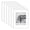 White, variant on Sindcom 6 Pack 8x10 Picture Frames,Display Pictures 5x7 with Mat or 8 x 10 Without Mat,Gallery Wall Photo Frames, Black