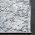 thumbnail image 3 of SAFAVIEH Toscana Evette Abstract Polyester Area Rug, Grey/Ivory, 5'3" x 7'6", 3 of 8