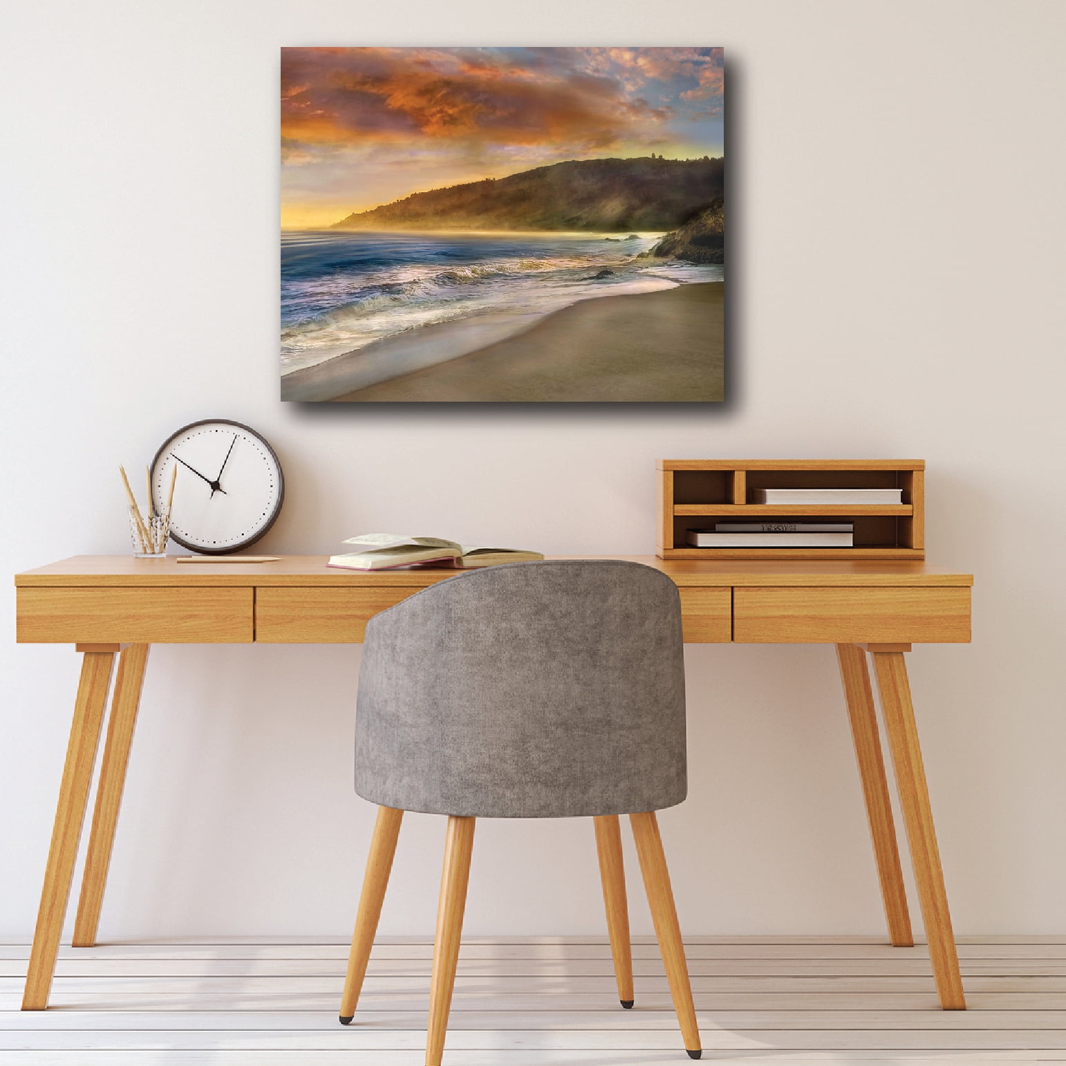 Malibu Sun Gallery-Wrapped Canvas Wall Art, 16x20