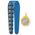 thumbnail image 4 of Gibobby pantalones de mujer Mujer Otoño e Invierno Casual moda Navidad divertido impreso cintura elástica pantalones deportivos pantalones casuales (Aqua, S), 4 of 5