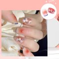 thumbnail image 2 of UDIYO Nail Patch Environmentally Friendly Wear-resistant ABS Blush Nail Tips for Dating, 2 of 7