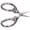 Gun Color, variant on NFTIGB Stainless Steel Sewing Scissors, Portable Thread Embroidery Tailor Handicraft Scissors, Antique Copper, 2.36 inches / 60 mm Length, Pointed Tip Style, Lightweight Design, 1 Count [cite: 1, 12]