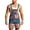 7Navy2, variant on Men Bib Overall Shorts Independence Day Themed Striped Suspender Jumpsuit Graphic Overall Casual 4th of July Sleeveless Pockets Coveralls