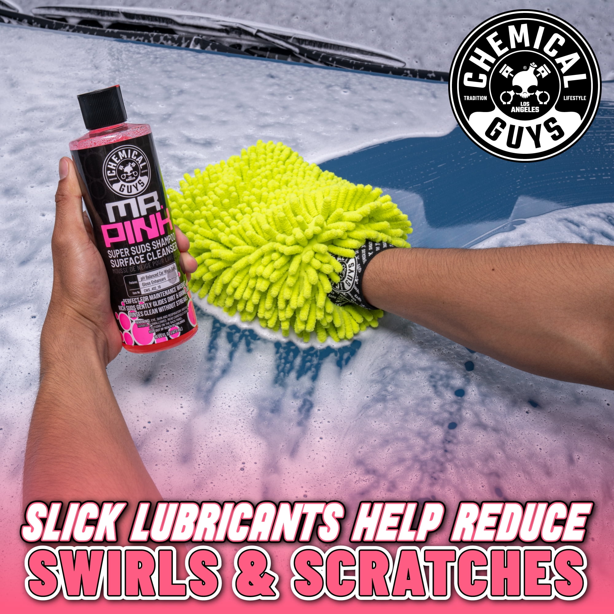 Chemical Guys Mr. Pink Super Suds Shampoo And Superior Surface Cleaning Soap (1 Gallon) (CS 4)