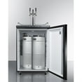 thumbnail image 4 of Summit 24" Wide Kegerator With Triple Tap System - Black, 4 of 4