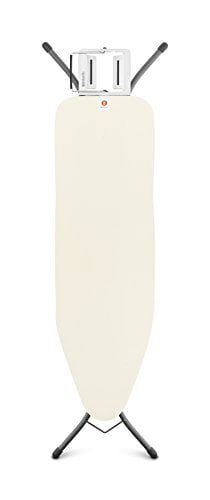 Standard 124 x 38 cm Brabantia Brabantia Ironing Board Cover with 2 mm Foam Ecru 