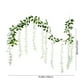 thumbnail image 3 of Artificial Wisteria Flower Vine Garland | 6.56ft Fake Hanging Silk Flowers | Natural Look Decorative Flower Strings | Multi-Color | For Wedding, Garden, Home Decor | 1 Piece, 78.74x23.62in, 3 of 6