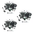 thumbnail image 1 of 150 Pcs 2 Tailles Réglables Sangles de Câble en Nylon Auto-Adhésives Attaches de Câble pour Gestion des Fils, Grands et Petits, 1 of 8