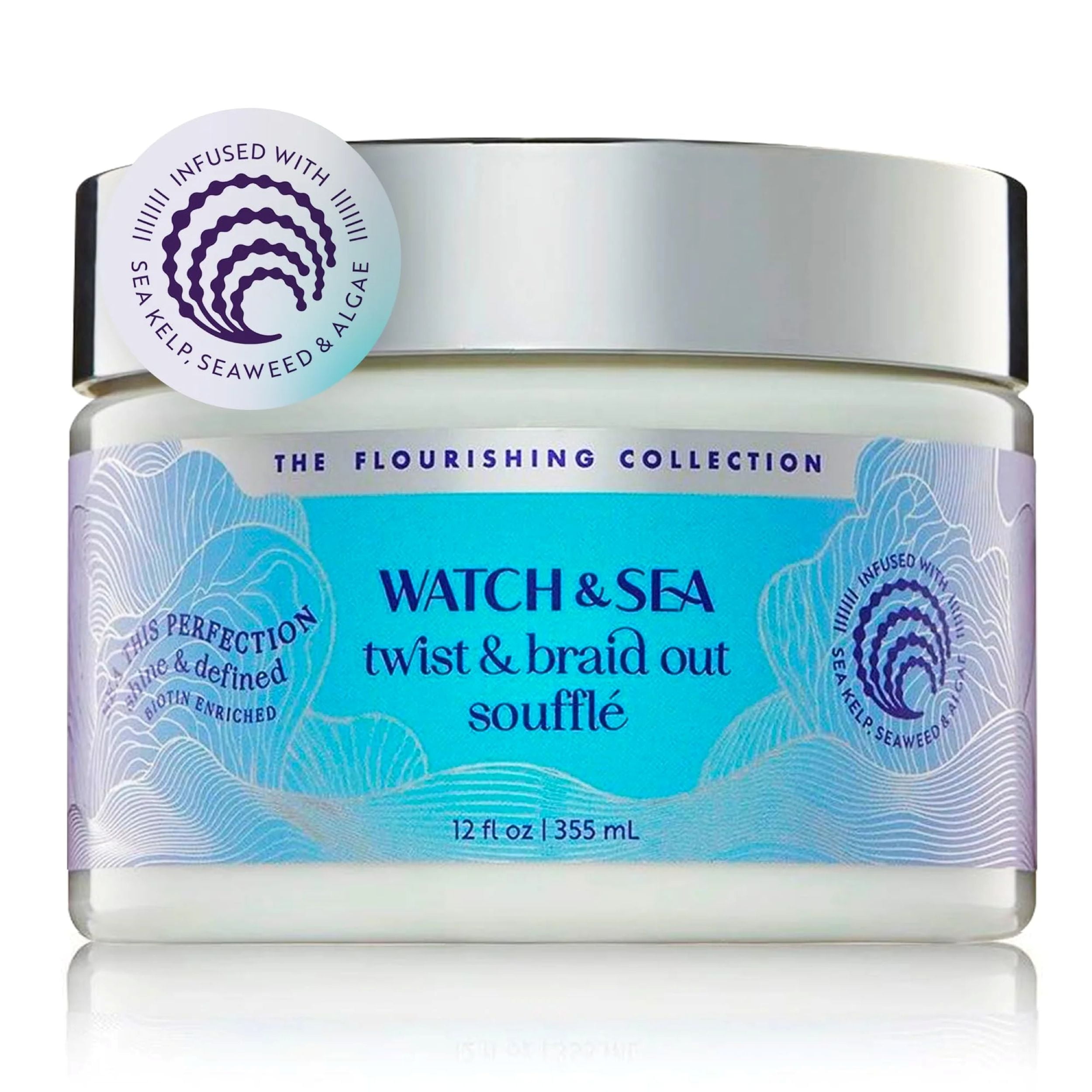 Watch & Sea Twist & Braid Out Souffle 12 fl oz - Walmart Business