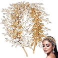 thumbnail image 1 of Diadema de boda, diadema nupcial con diamantes de imitación, accesorios para el cabello de boda para novias y damas de honor, 1 of 8