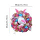thumbnail image 4 of Conejo de Pascua con orejas, forma de conejo de dibujos animados, adornos decorativos bonitos, 4 of 8