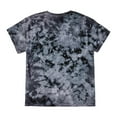 thumbnail image 6 of Kuromi, My Melody and Hello Kitty Puff Print Mushroom Scene Women's Black Cloud Wash Crew Neck Short Sleeve T-shirt-XL, 6 of 7