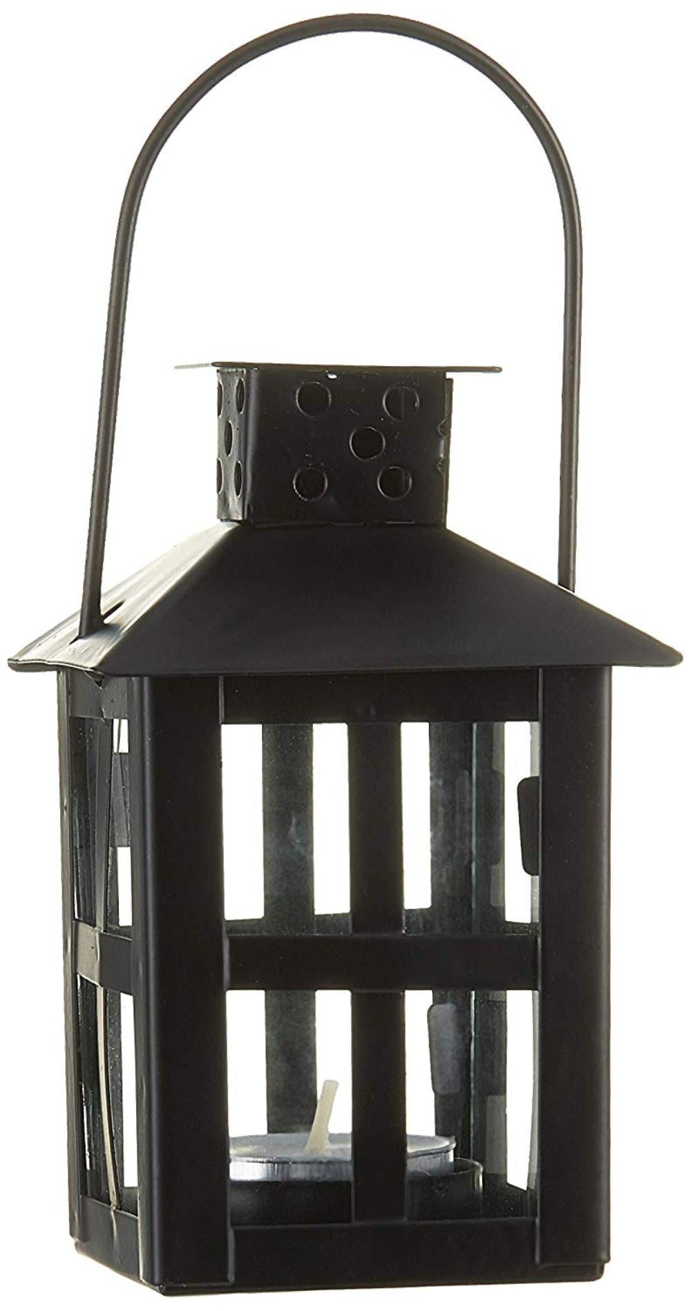 Kate Aspen Luminous Black Mini-lantern Tea Light Holder for sale online 
