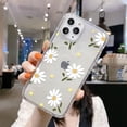 thumbnail image 3 of Flower Phone Case For iPhone 13 Case iPhone 11 12 14 15 Pro Max 12 13 Mini 7 8 Plus SE 2020 XR XS X Shockproof Clear Soft Cover, 3 of 5