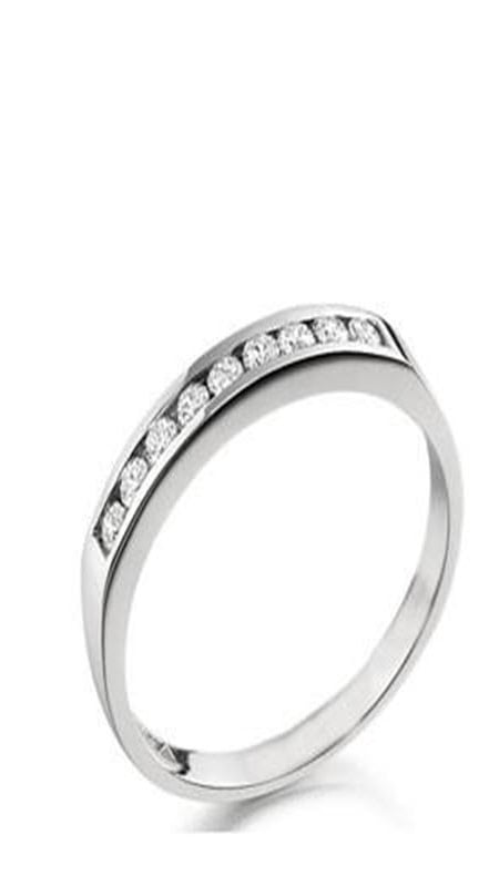 Womens 0.25 Ct Elegant Anniversary Wedding Band RING White Gold Plated SIZE 5-9 