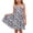 D Multicolor, variant on Auroural Toddler Girls Dresses 3T Toddler Girls Cute Flower Print Sleeveless Straps Dress Casual Dresses with Pocket Tiered Sundress