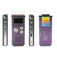 thumbnail image 3 of Multifunctional Rechargeable 8GB 650HR Digital Audio Voice Recorder Dictaphone MP3 Player, 3 of 7