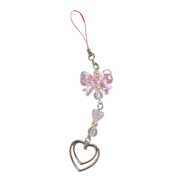 Durable And Flexible Phone Lanyard With Adjustable Strap For Secure Carrying And Easy Swinging Car Ornament Christmas Decorations Rose Beads String Ornament for Car Christmas Mailbox Garland Small
