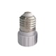 thumbnail image 3 of Adaptador de enchufe,Adaptador y convertidor de casquillo E27 a GU10,Adaptador de base de lámpara Portalámparas,Portalámparas casquillo E27 Conversión casquillo GU10,Adaptador convertidor, 3 of 8