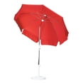 thumbnail image 3 of California Umbrella SLPT758001-F04 7.5 ft. Patio Umbrella Push Tilt Anodized-Olefin-White, 3 of 3