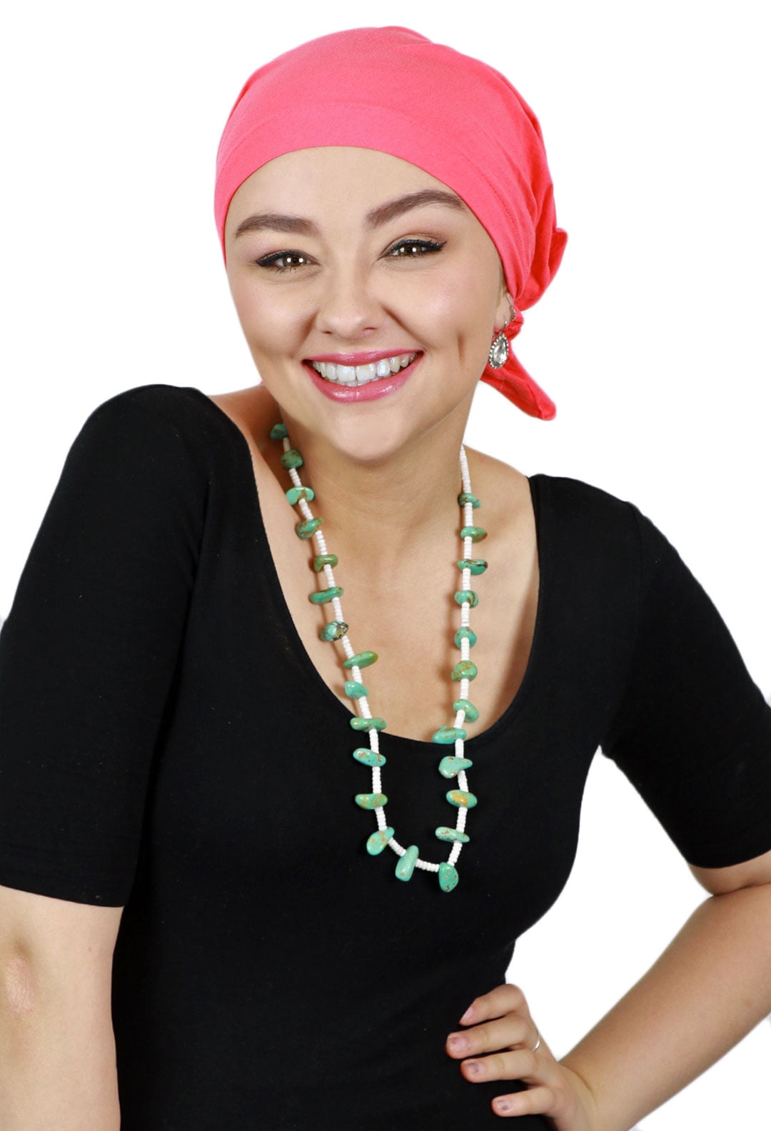 Hats, Scarves and More Celeste Cotton Chemo Scarves Pre Tied Head Scarf