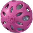 thumbnail image 2 of JW Crackle Ball Non-Toxic Rubber Dog Toys for Dogs 30-60 lb, Assorted, Medium, Pack of 1, 2 of 7