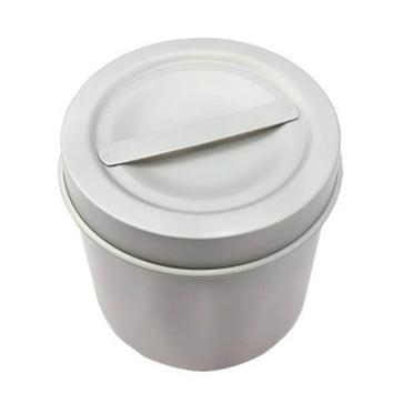 Shelter MA1031B 3.5 x 3.5 in. BDeals Dressing Jar Hospital Holloware, Stainless Steel - Medium