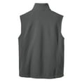 thumbnail image 6 of Yellow Rooster Men Super Soft Value Fleece Male Vest Iron Grey 5XL, 6 of 6