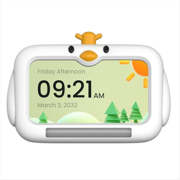 Entrenador de SueñO OK To WAKE CLOCK Reloj Despertador de Entrenamiento de SueñO para NiñOs con Luz Inteligente MultilingüE