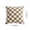 Khaki, variant on COM1950s Checkerboard Pillow Cover, Plush Soft Decorative Throw Pillow Case, Cozy Short Plush for Couch, Bed, and Living Room, Multicolor 18X18 Inch