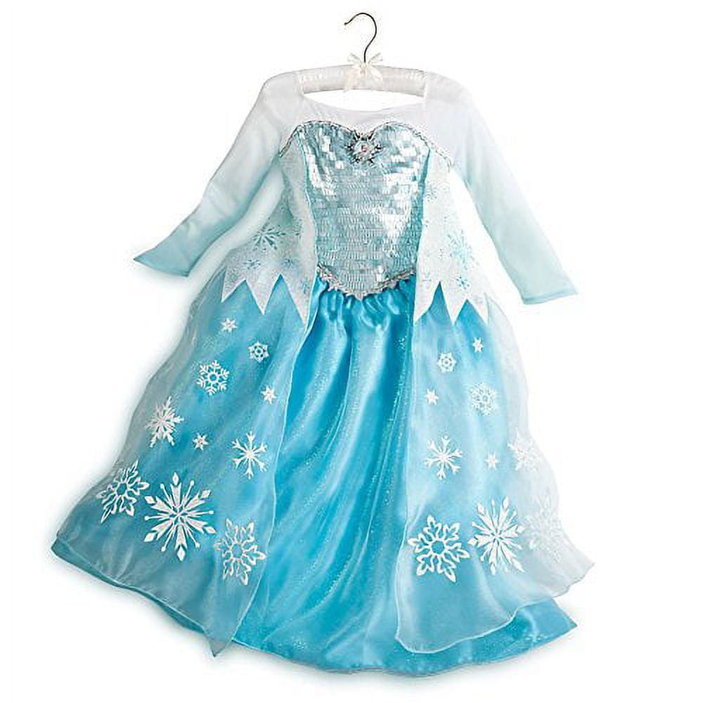 Disney Store Frozen Princess Elsa Costume Size XS 4 4T 2014 Style Edition Walmart